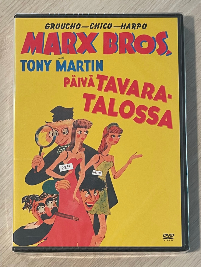 Päivä tavaratalossa (1941) Marx-veljekset (UUSI)