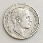 Italia 1 Liira 1902R, Vittorio Emanuele III, hopeakolikko - pikkukuva 2