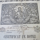 Romanialainen kastetodistus 1939 - pikkukuva 1