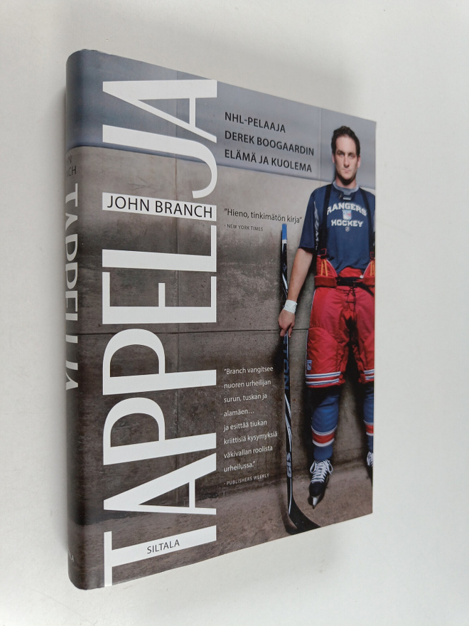John Branch : Tappelija : NHL-pelaaja Derek Boogaardin el...