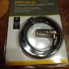 Targus Defcon 3 in 1 vaijerilukko 2m tietokoneelle. - pikkukuva 1
