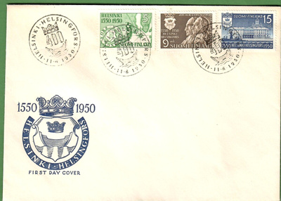 FDC-1950 Helsinki 400 vuotta (103)