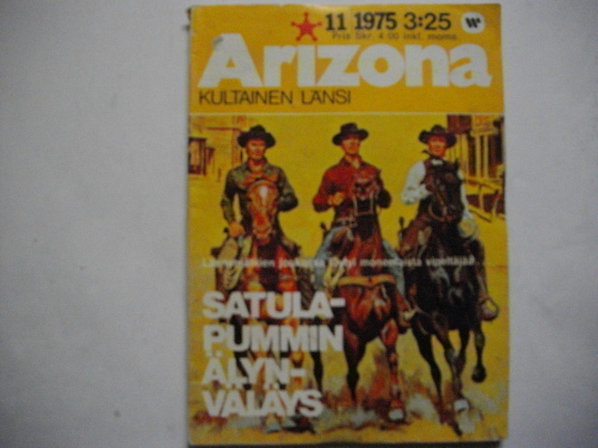 Arizona Nro 11/1975: Satulapummin älynväläys (19.3)