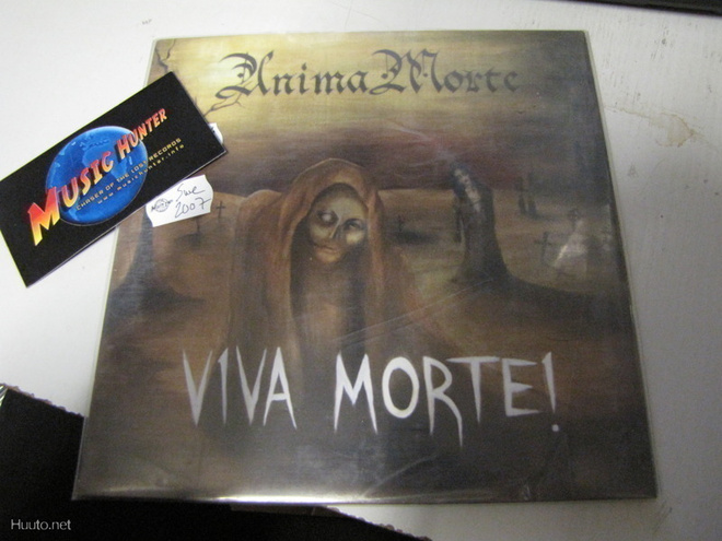 ANIMA MORTE VIVA MORTE 7'' RUOTSI '07 PAINOS UUSI