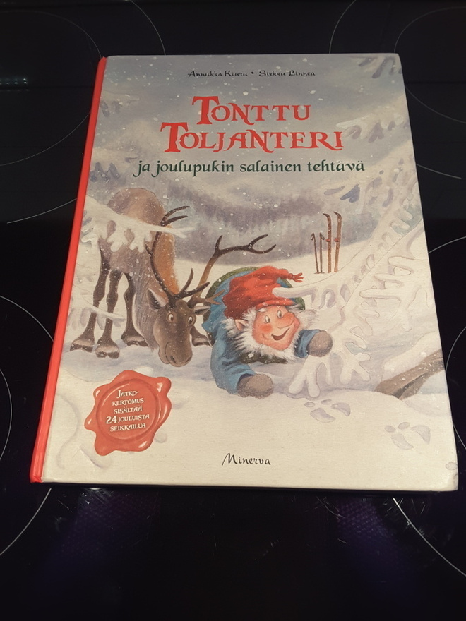 Tonttu Toljanteri ja Joulupukin salainen tehtävä kirja