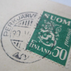 1931 Perkjärven kylä kortilla - pikkukuva 1