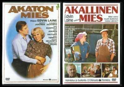 Edvin Laine: Akaton mies & Akallinen mies (2DVD)