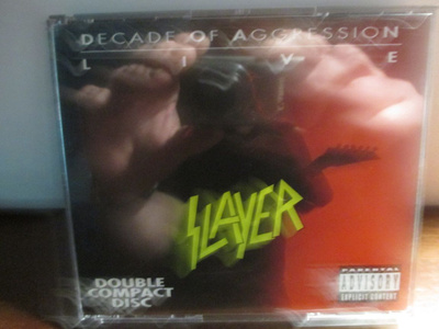 SLAYER:DECADE OF AGGRESSION  2CD