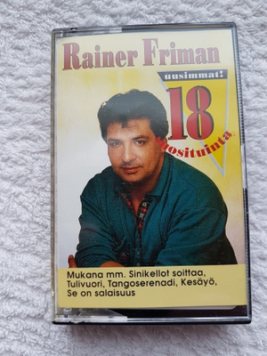 Rainer Friman – 18 Suosituinta C-KASETTI