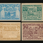 Itävalta Notgeld 10, 20, 30, 50 Heller, Traunkirchen 1920 - pikkukuva 1