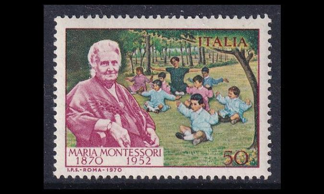 Italia 1314 ** Maria Montessori (1970)