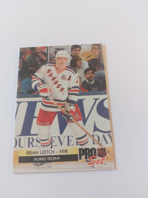 1992-93 Pro Set Award Winners #CC4 Brian Leetch