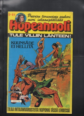 Hopeanuoli n:o 5 1981 Kuunsäde ei hellitä