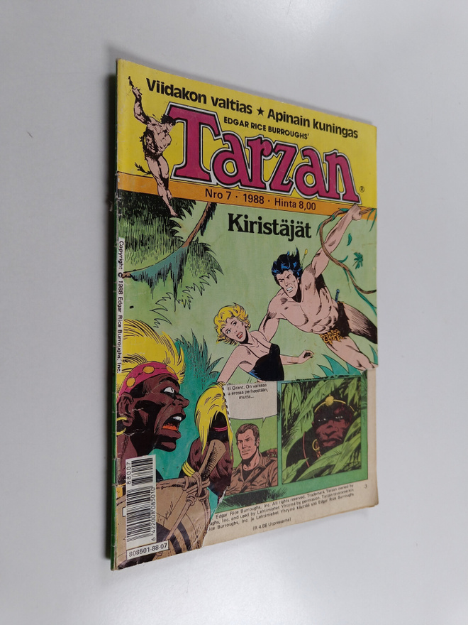 Edgar Rice Burroughs : Tarzan 7/1988 : Kiristäjät