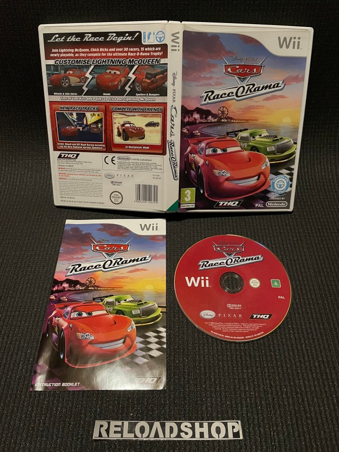 Disney Pixar Cars Race ORama Wii - CiB