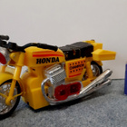 Honda vintage muovilelu .Made in Hong Kong todella hieno - pikkukuva 1