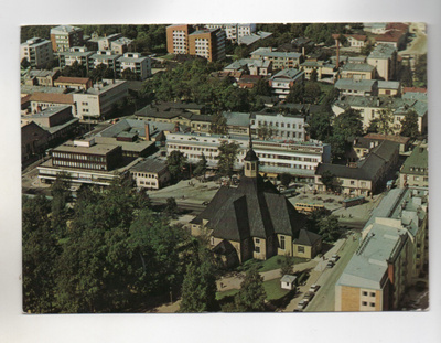 Lappeenranta: ilmakuva keskustasta