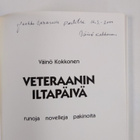 Väinö Kokkonen : Veteraanin iltapäivä : runoja, novelleja... - pikkukuva 3