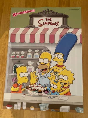 Simpsonit juliste +  pari tarraa  