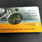 Belgia 2017, 2€ Coincard, Uni Liege - pikkukuva 2