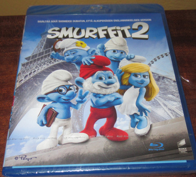 Smurffit 2 Blu-ray Disk uusi