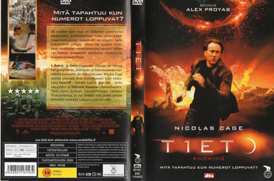 TIETO	(5 514)	-FI-	DVD		nicolas cage	1h 57min,knowing