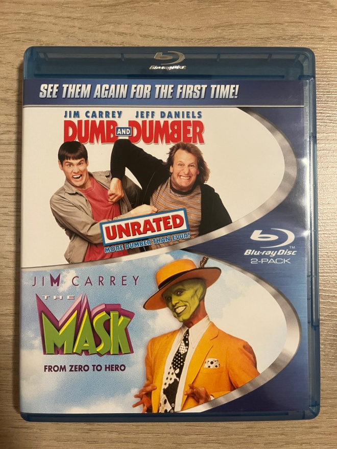 Nuija ja tosinuija / The Mask - Naamio (2x Blu-ray) 1994