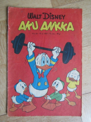 AKU ANKKA NUMERO 20 VUODELTA 1967