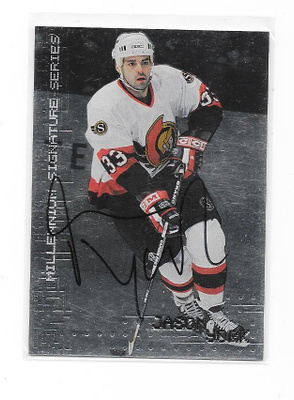 99-00 BAP Millenium Signature #175 Jason York Ottawa Sens