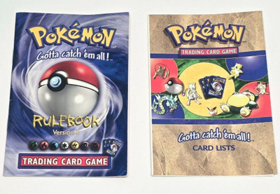 2kpl vanhoja Pokemon ohjekirjoja