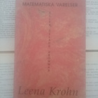 Leena Krohn - Matematiska varelser eller delade drömmar - pikkukuva 1