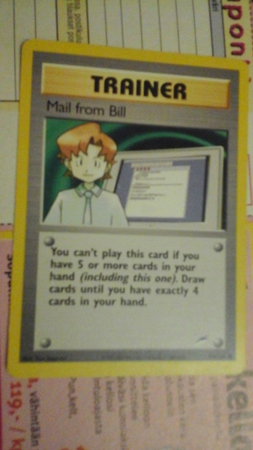 Mail from Bill (NDE 105)Neo Destiny - Singles card