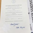 VANHA Luovari Keskuskauppakamari 25 v Palveluksesta 1966 - pikkukuva 1