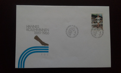 FDC Hannes Kolehmainen 9.10.1989 LaPe 1091