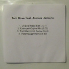 Tom Boxer Feat. Antonia • Morena PROMO CDr-Single - pikkukuva 3