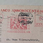 Kuva/firmaleima, O.Y. Suomen Ilmoituskeskus, 7.4.1930 - pikkukuva 1