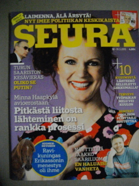 Seura lehti Nro 12/2015 (14.3)
