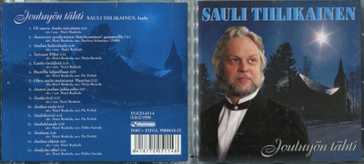 SAULI TIILIKAINEN . JOULU CD-LEVY . JOULUYÖN TÄHTI