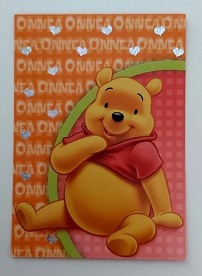 WALD DISNEY "Nalle Puh"-KULKEMATON POSTIKORTTI
