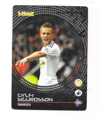 2015 Swedish Kickerz Silverstar # Gylfi Sigurdsson , Swansea
