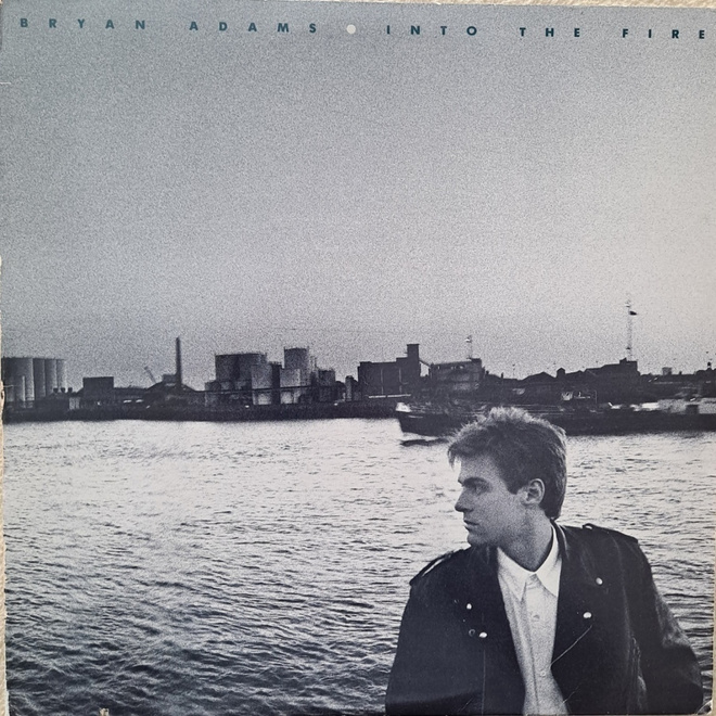 BRYAN ADAMS : INTO THE FIRE  LP