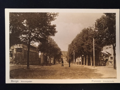VANHA Postikortti Porvoo 1920-l