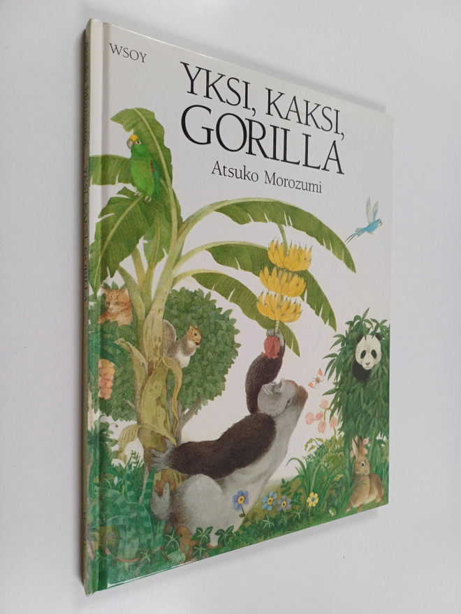 Atsuko Morozumi : Yksi, kaksi, gorilla : Gorillan laskukirja