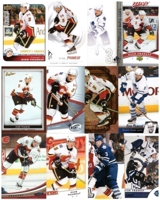 12 x DION PHANEUF Calgary Flames, Toronto Maple Leafs