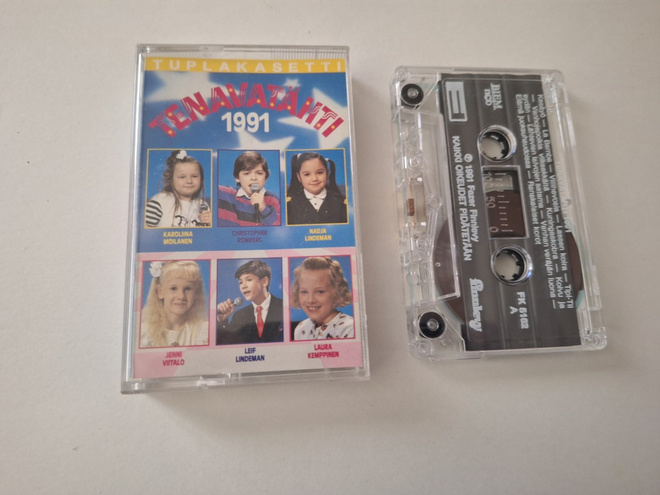TENAVATÄHTI 1991 Nadja, Timo, Jenni, Laura ym.  c-kasetti