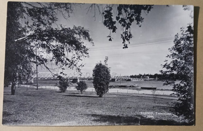Tornio, Torniojoen silta, mv valokuvapk, p. 1960