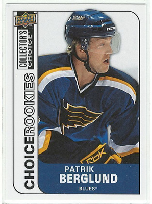 08-09 Collector's Choice Patrik Berglund RC