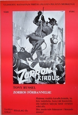 Elokuvajuliste: Zorron kirous