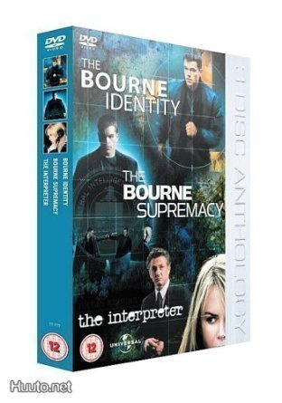 Bourne Identity, Bourne Supremacy & The Interpreter - 3 DVD