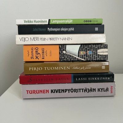 Kotimainen pokkari x 7